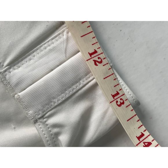 SLICK CHICKS High waist, high Cut Bikini Bottom, white, size small - Picture 9 of 9